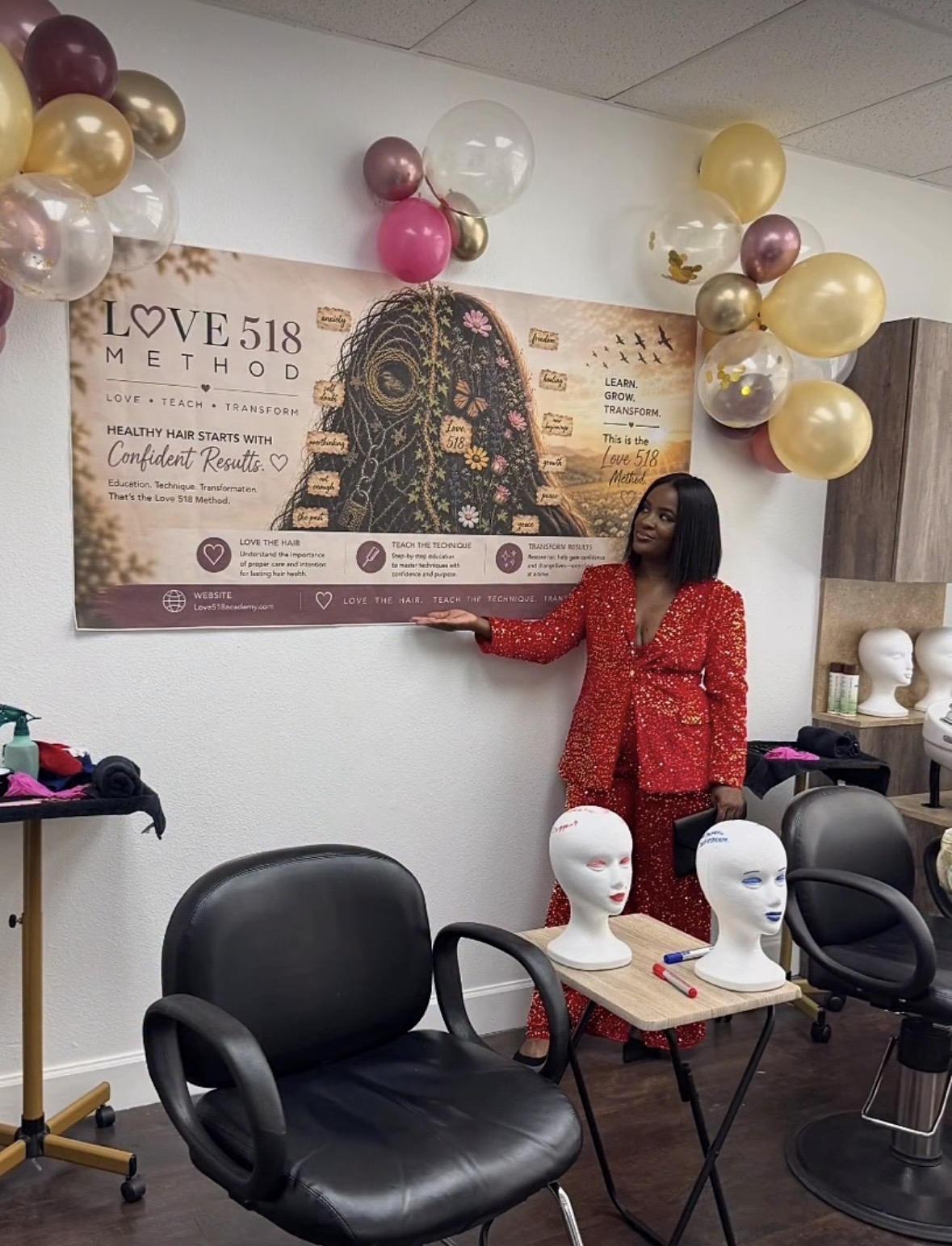 Hadassa, founder of Love 518 Method... That Girl!